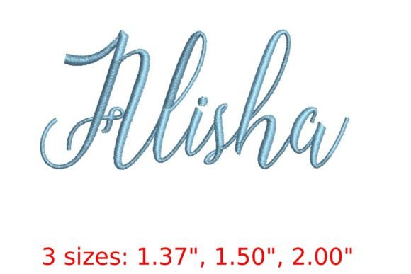 Alisha Font: A Joyful Script for Holiday Stitching