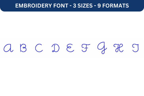Little Days Font Upper A to I